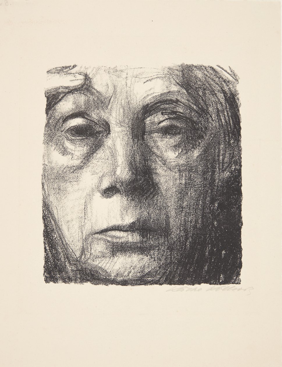 Auto-retrato de Käthe Kollwitz