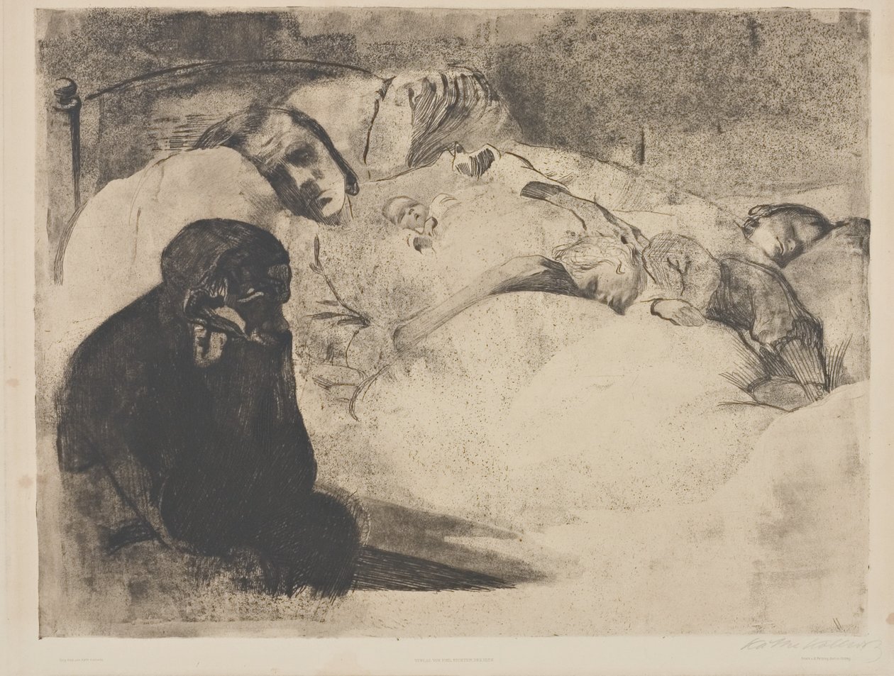 Desemprego de Käthe Kollwitz