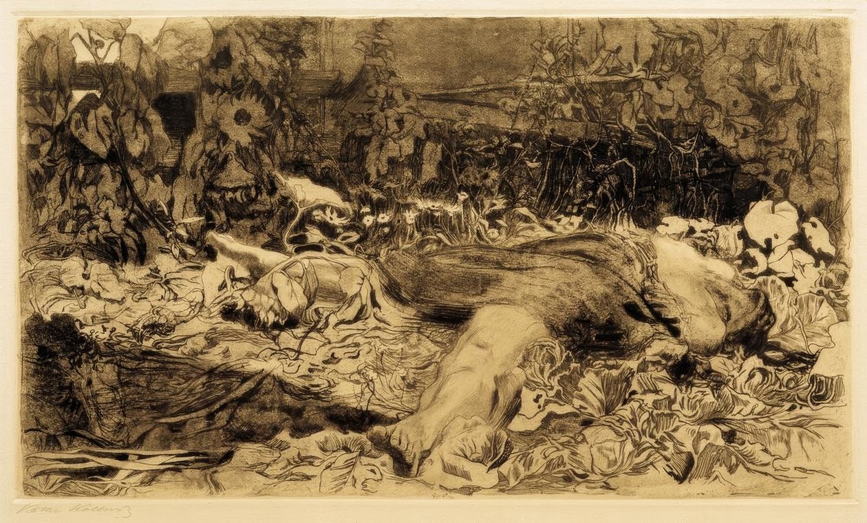estuprado de Käthe Kollwitz