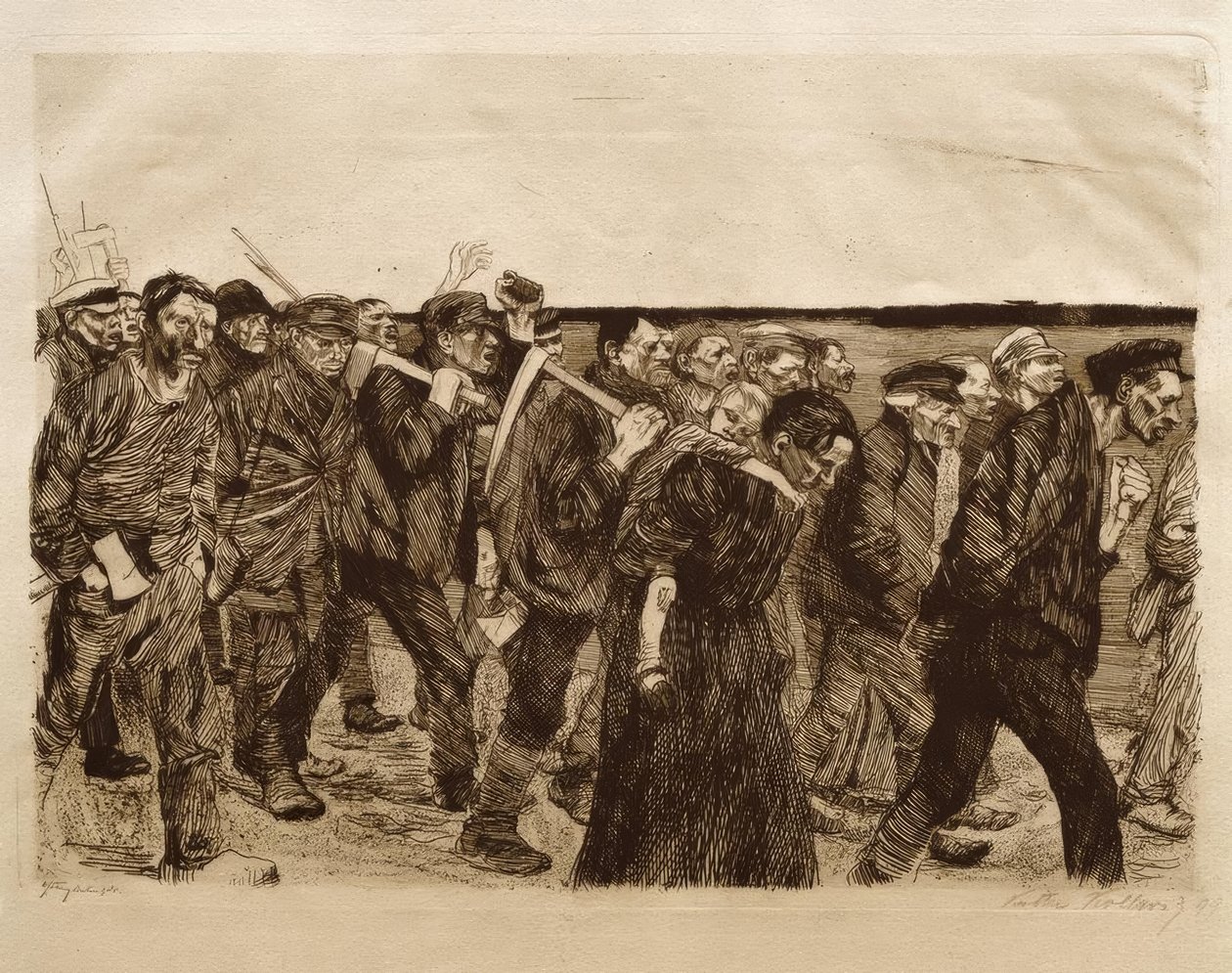Weberzug de Käthe Kollwitz