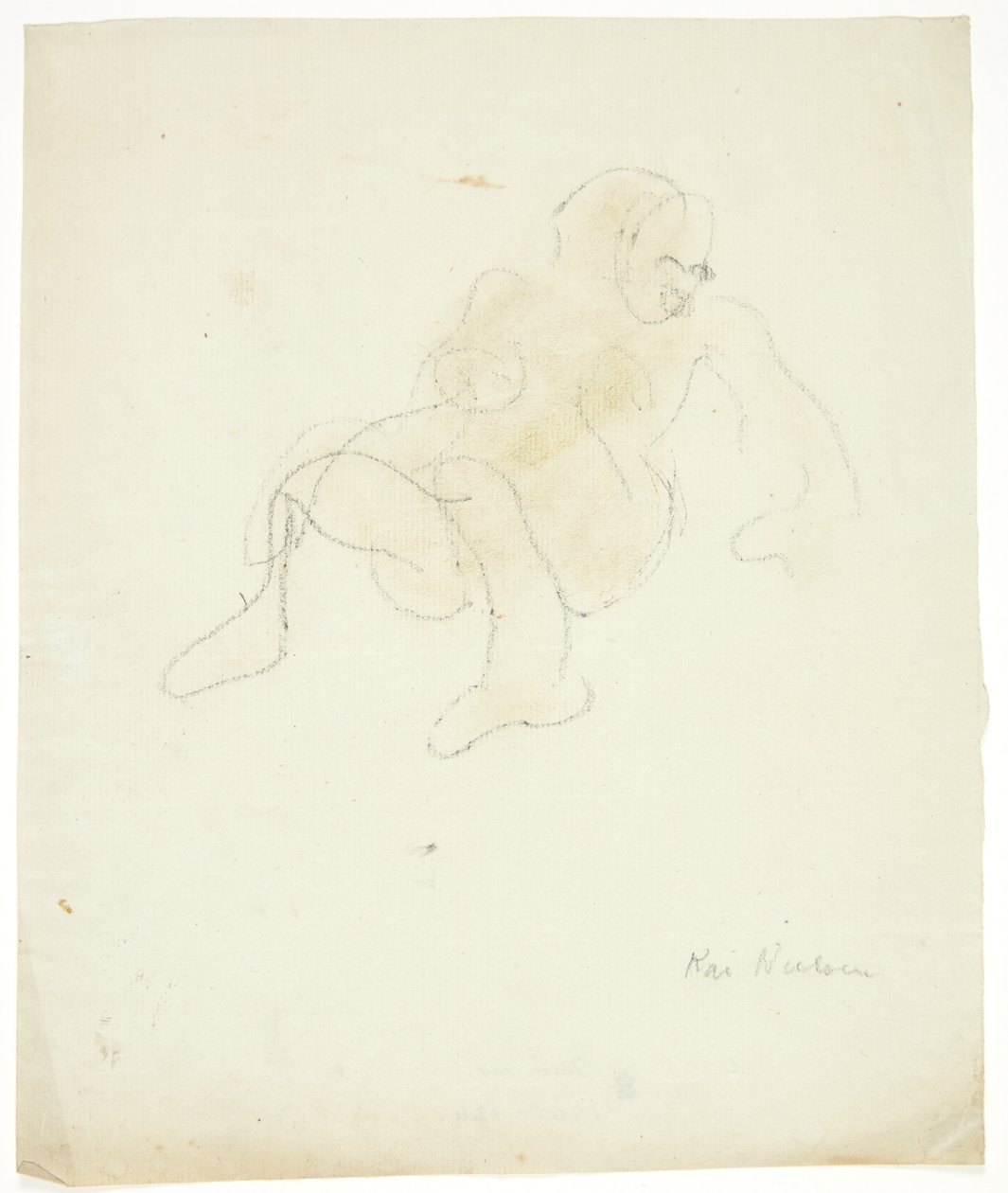 mulher deitada de Kai Nielsen