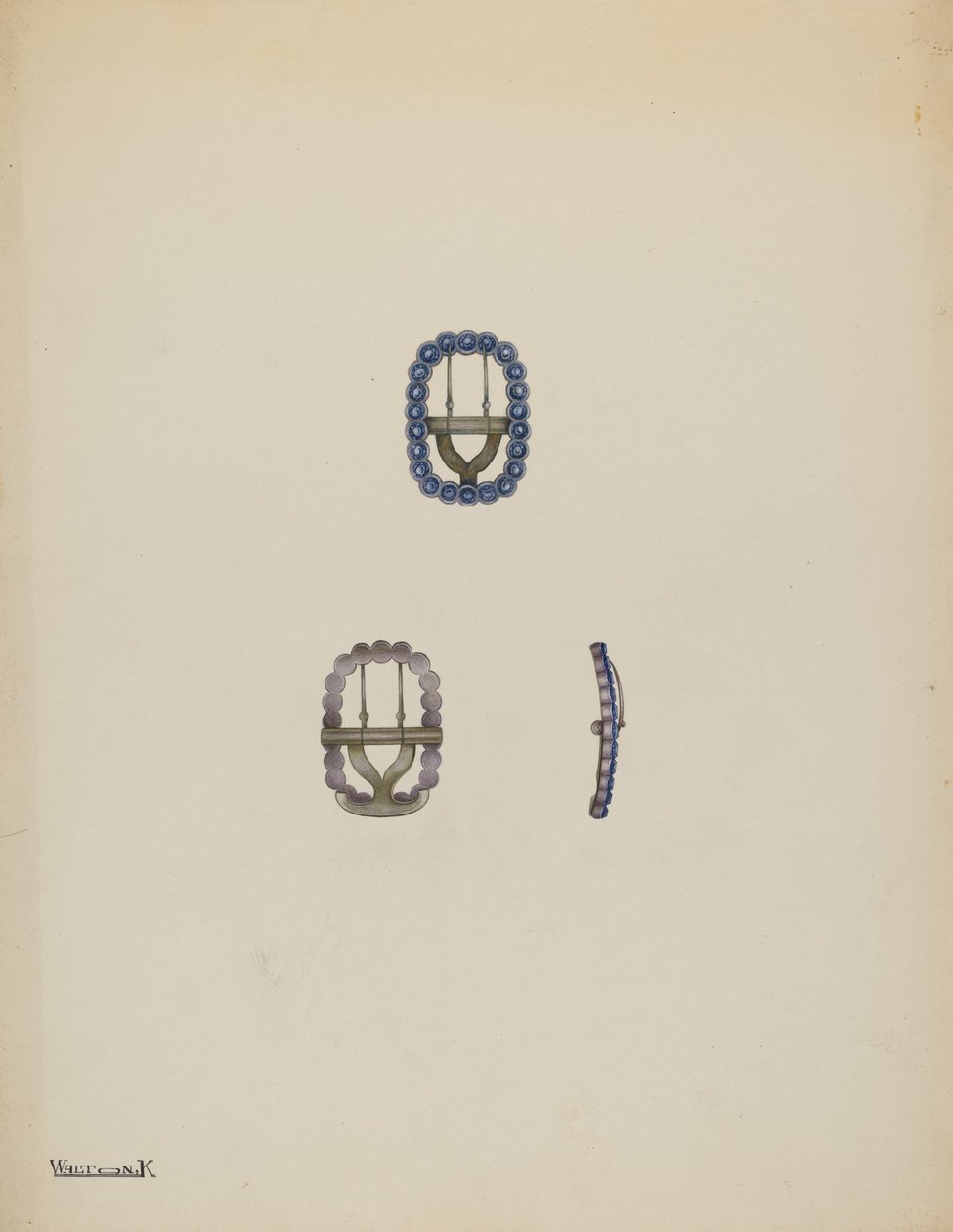 Fivela de pescoço de Kalamian Walton