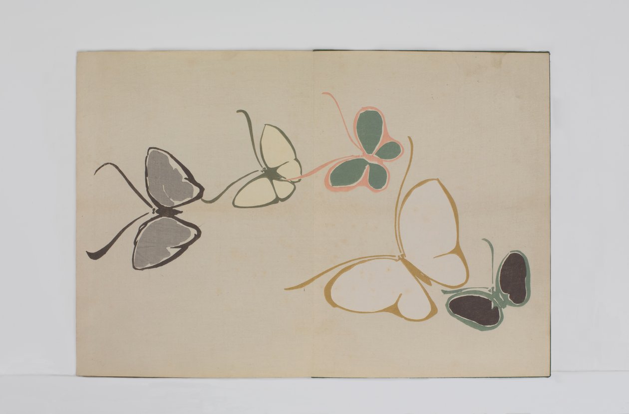 Chō senshu (A Thousand Kinds of Butterflies), Volume 2 de Kamisaka Sekka
