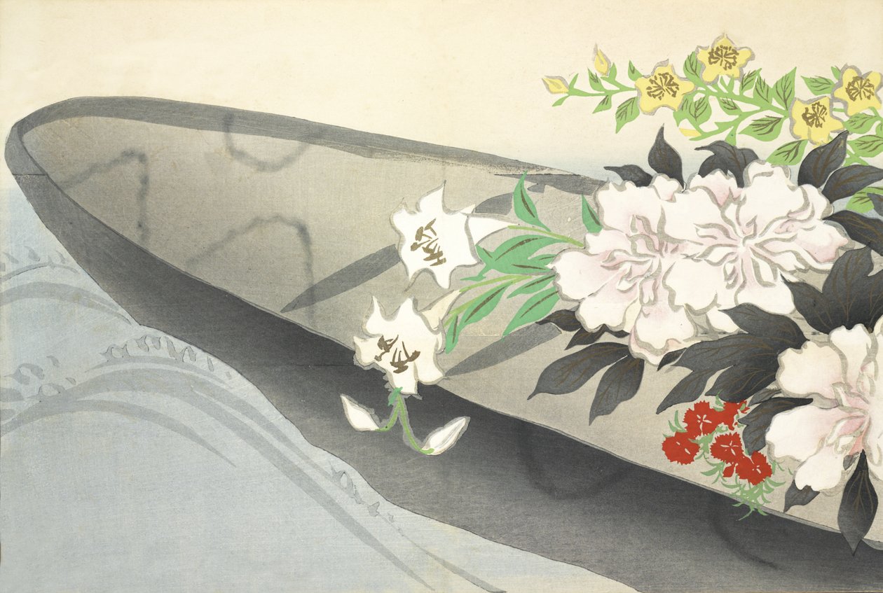 Hana-Bune, de Momoyo-gusa de Kamisaka Sekka