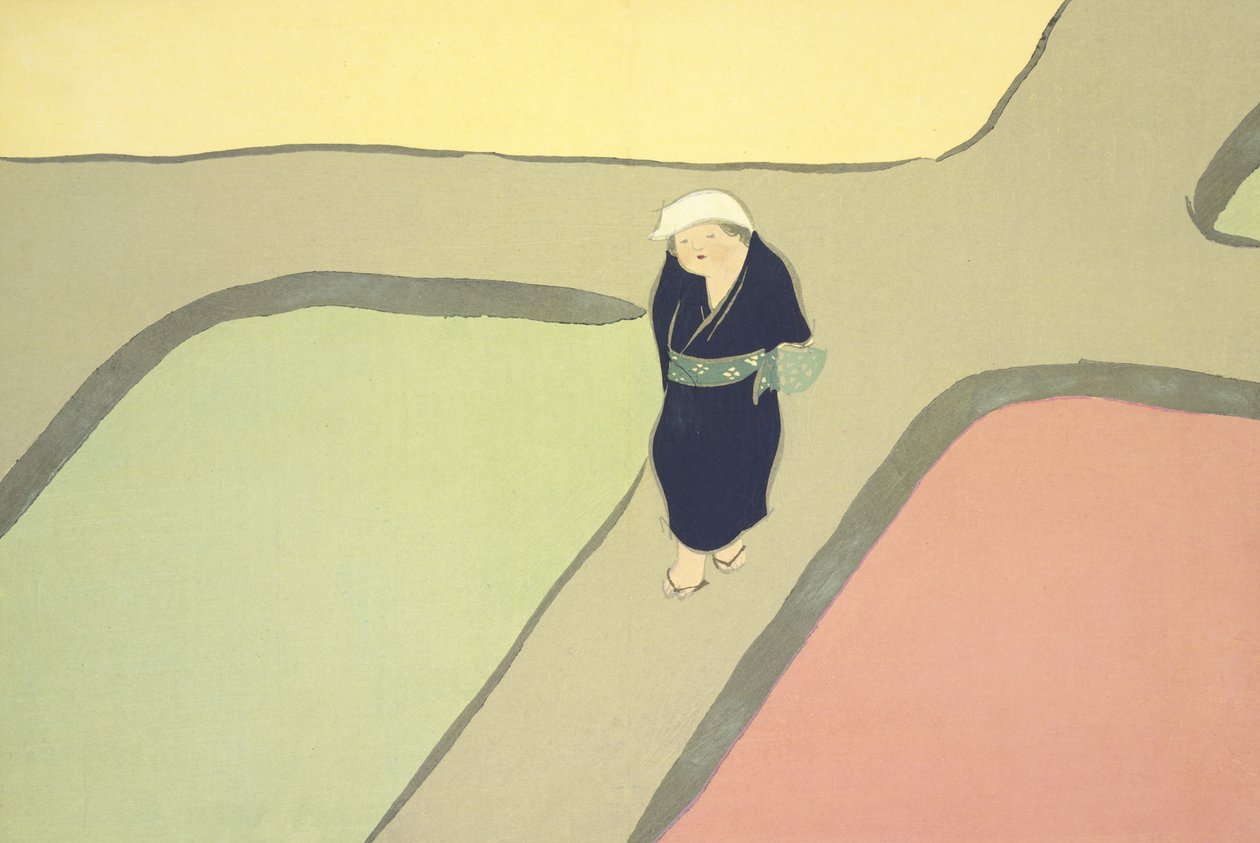 Haru No Taomo, de Momoyo-gusa de Kamisaka Sekka