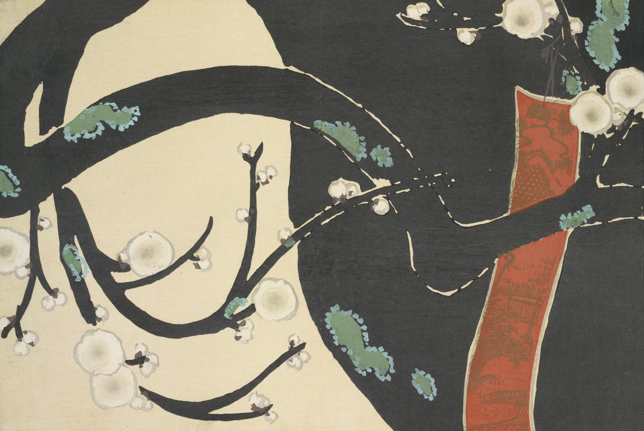 Ume, de Momoyo-gusa de Kamisaka Sekka