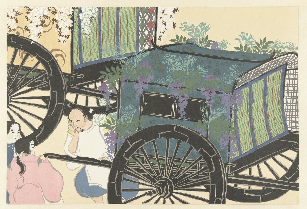 Wisteria
Fuji
Flores de uma centena de mundos (título da série)
Momoyogusa (título da série) de Kamisaka Sekka