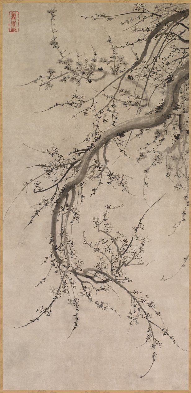 Prunus, século XVII. de Kano Ein