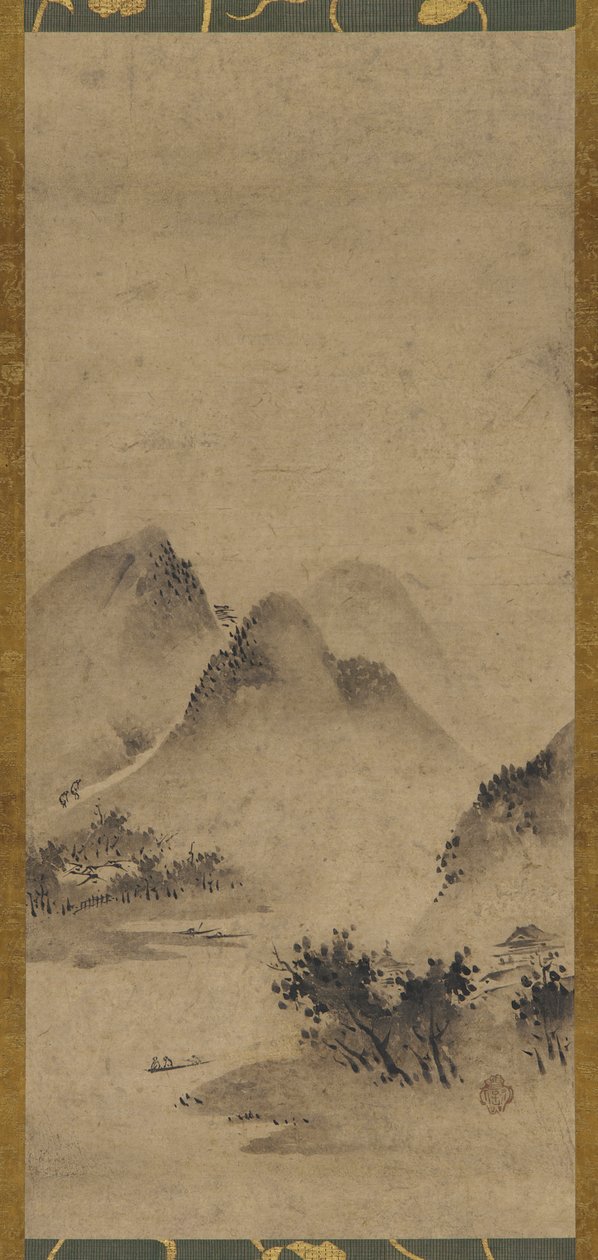 Paisagem de Kano Motonobu