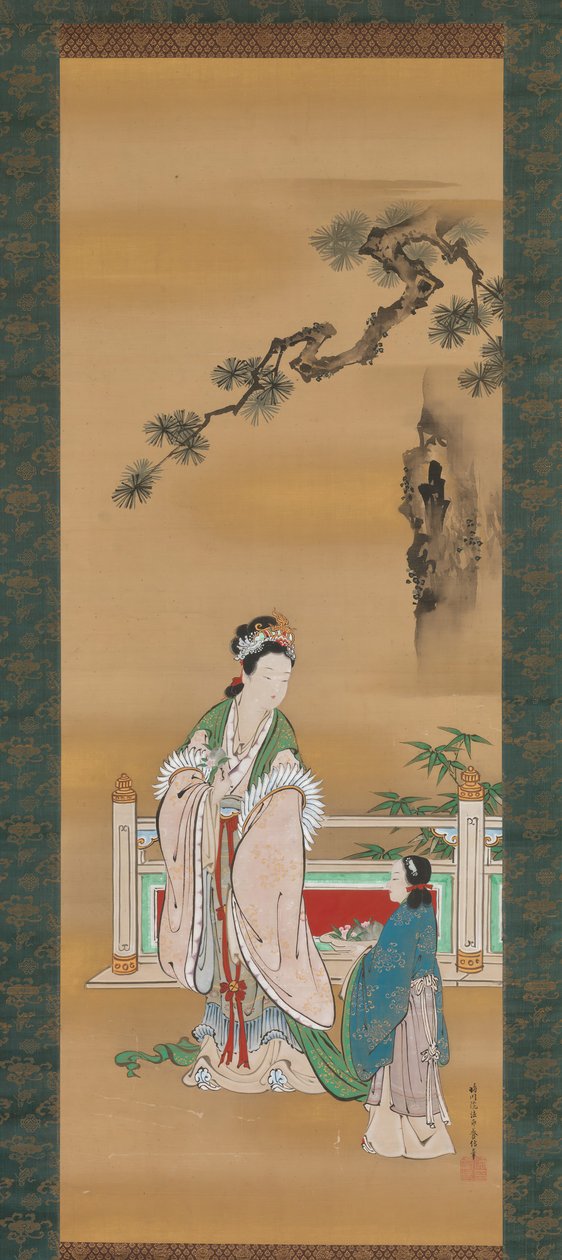 Rainha Mãe do Oeste, primeira metade do século XIX. de Kano Osanobu