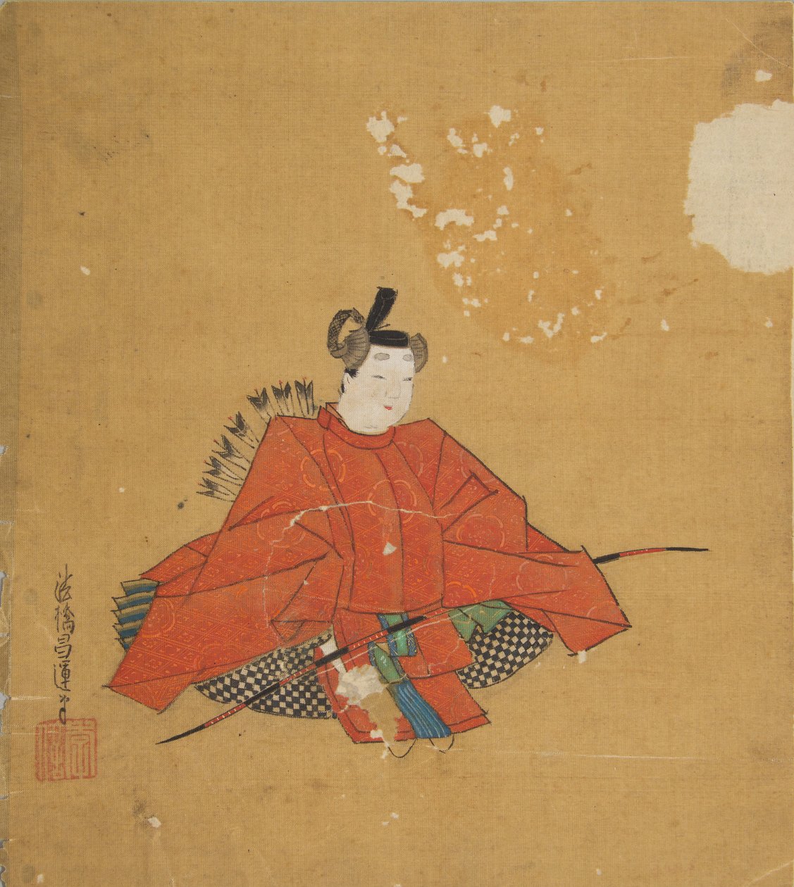 Poeta Imortal, século XVII. de Kano Shoun