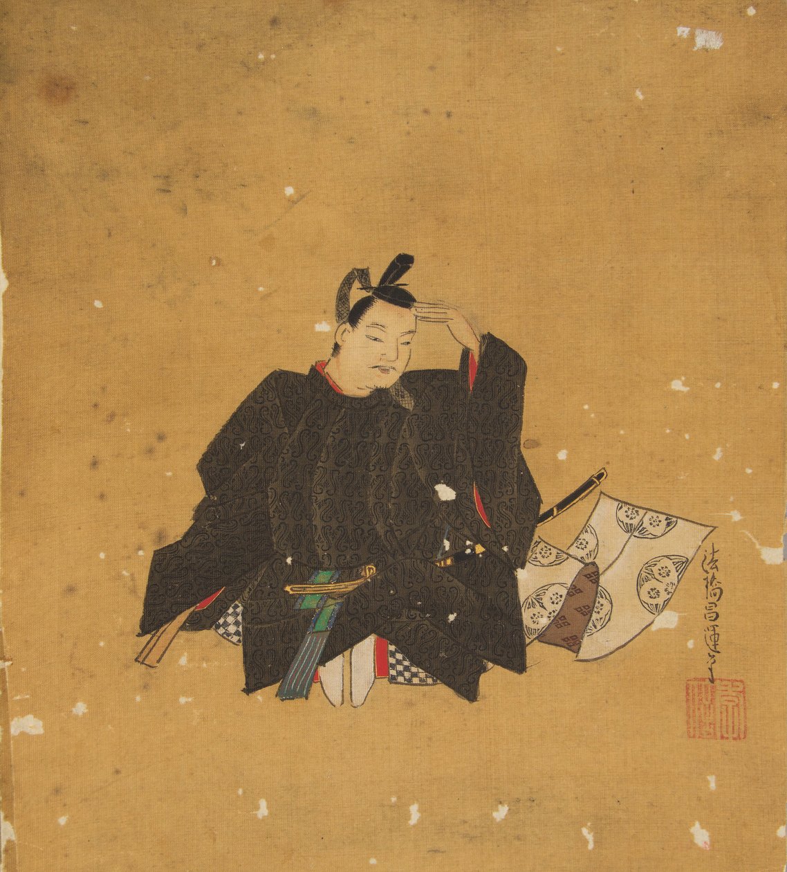 Poeta Imortal, século XVII. de Kano Shoun