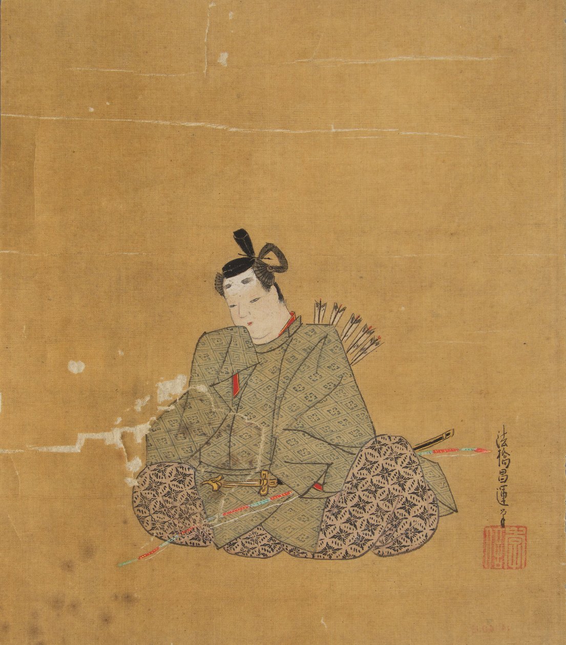 Poeta Imortal, século XVII. de Kano Shoun