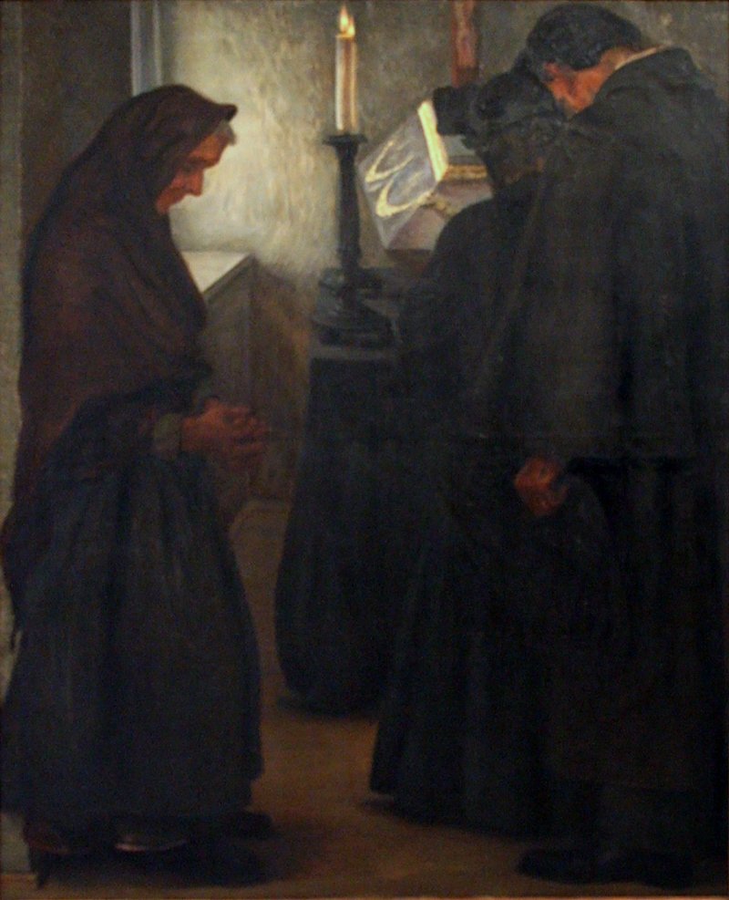 Na morgue mortuária de Karel Myslbek