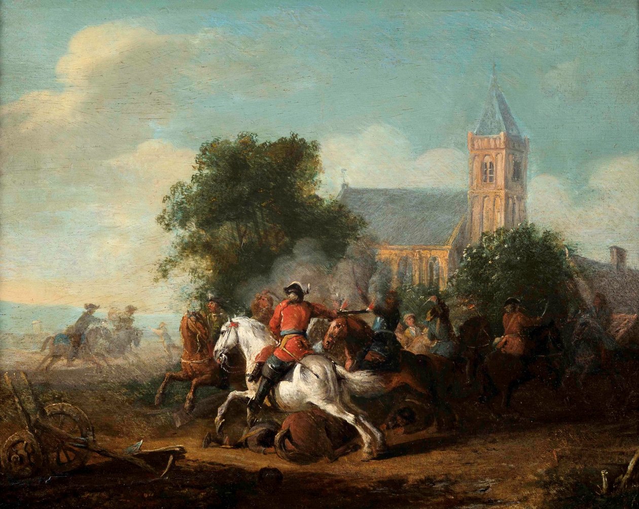 Cena de batalha de Karel Breydel