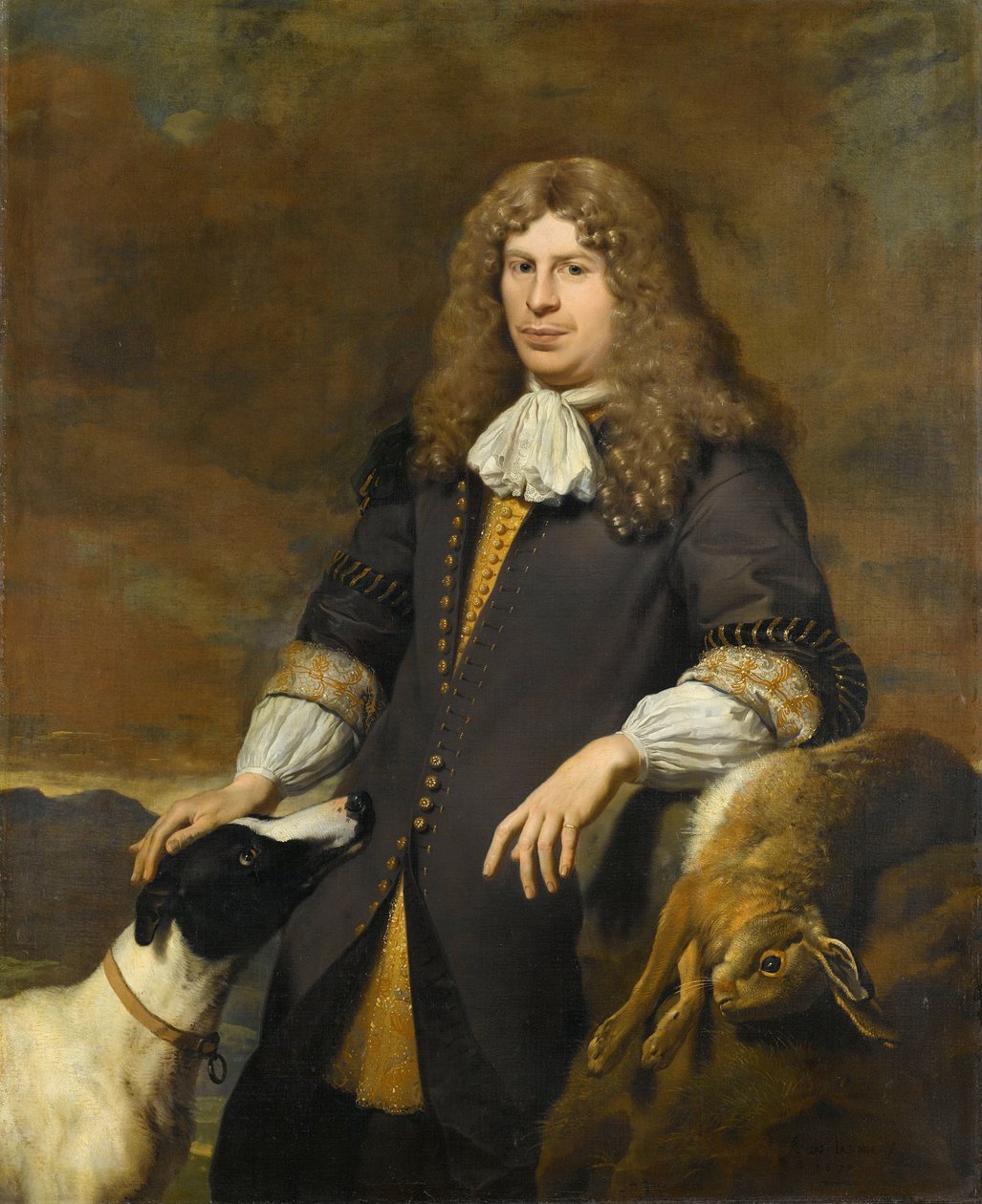 Retrato de um Homem, possivelmente Jacob de Graeff, Vereador de Amesterdão em 1672 de Karel Du Jardin