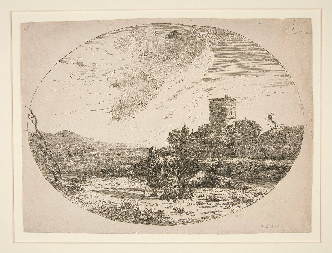 Paisagem Bucólica de Karel Dujardin