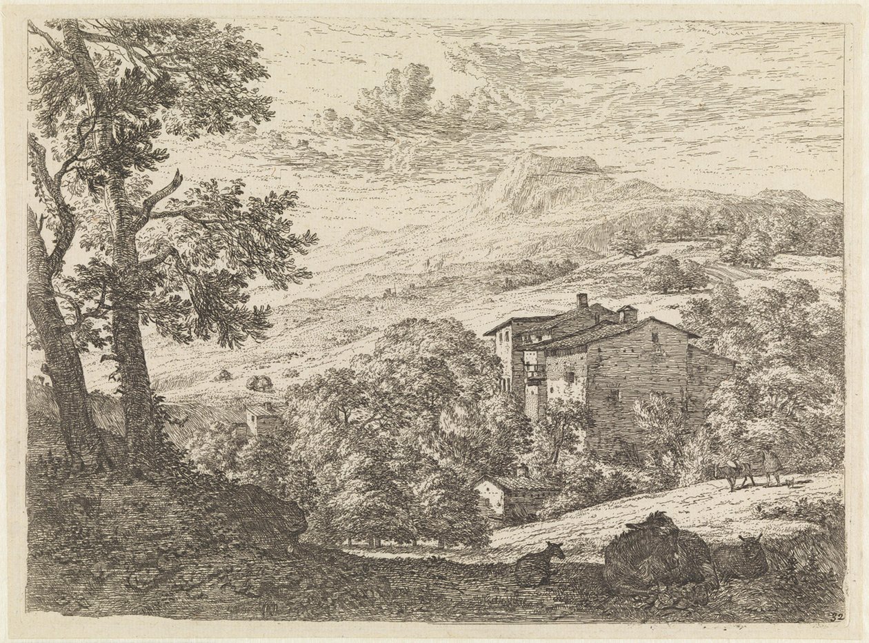 O burro entre as duas ovelhas de Karel Dujardin