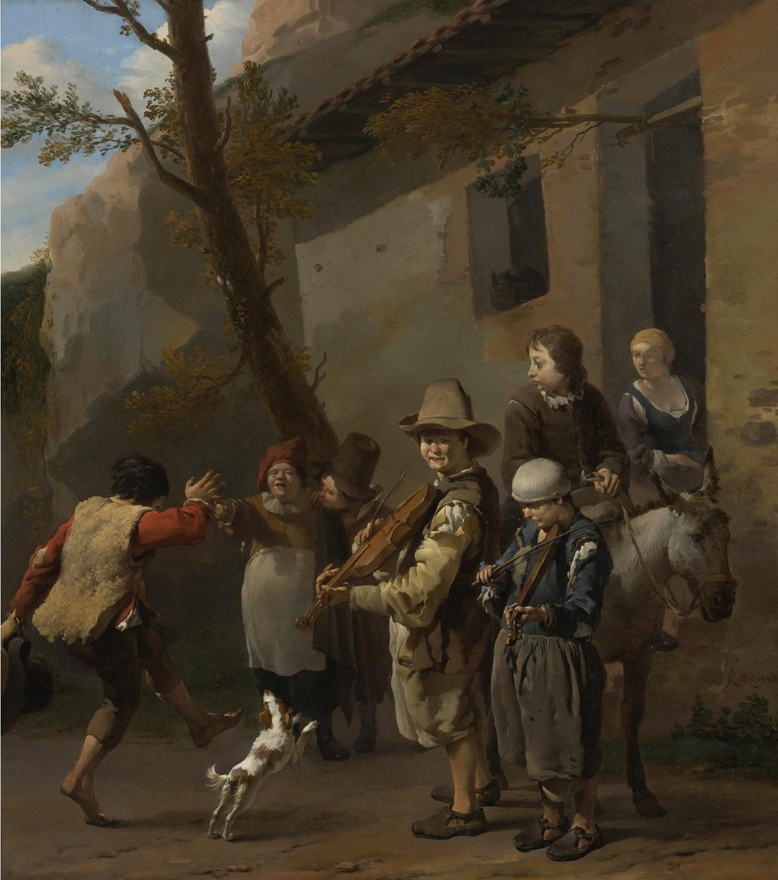Holandês: Os Músicos Viajantes Os Músicos Viajantes de Karel Dujardin
