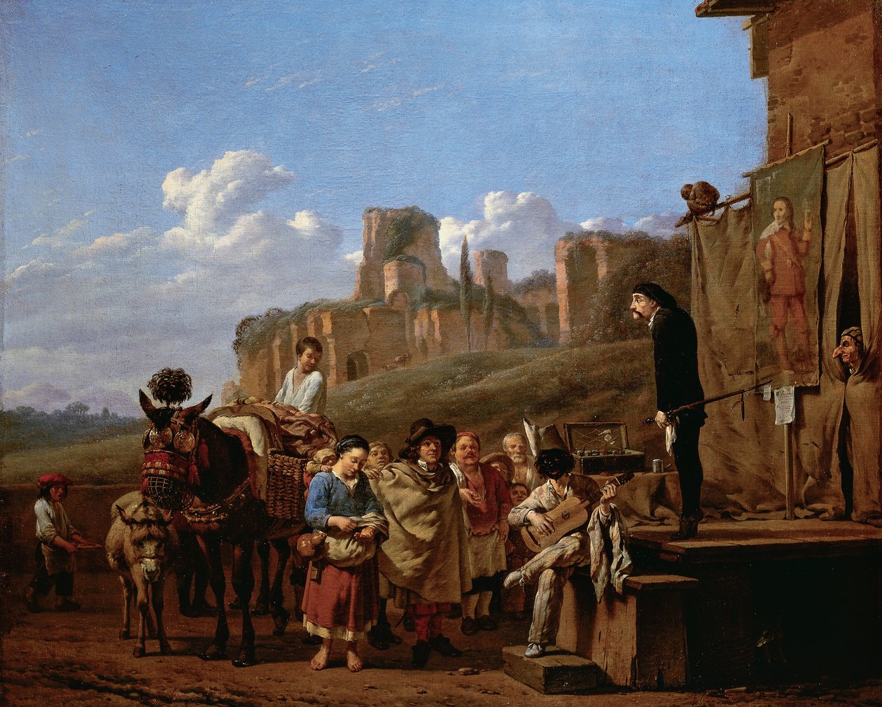 Representação da commedia dell