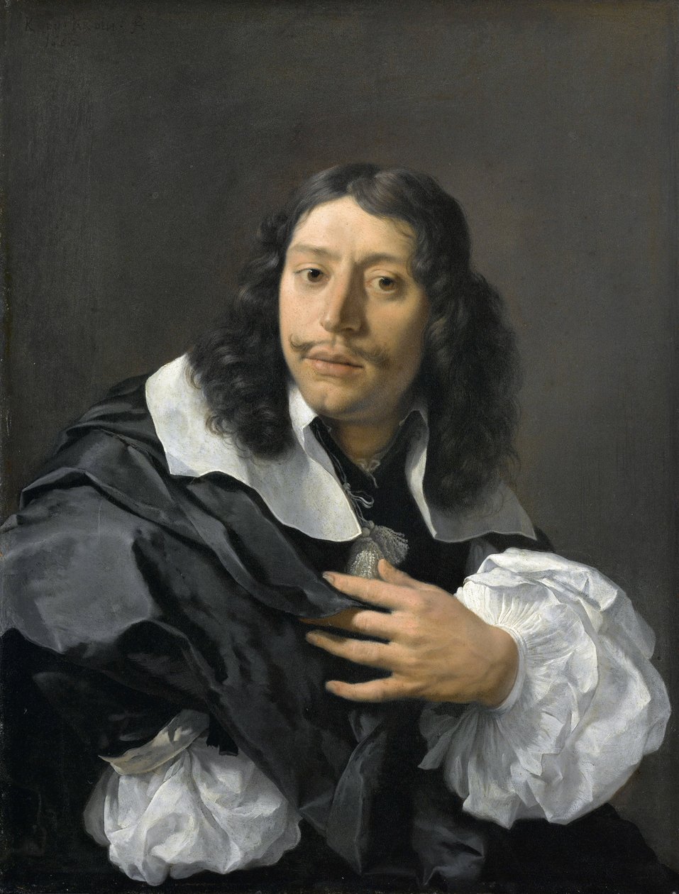 Autorretrato, 1662. de Karel Dujardin