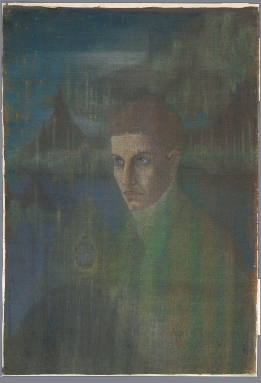 Henri van Booven como jovem padre (estátua sacerdotal de Van Booven) de Karel de Nerée tot Babberich