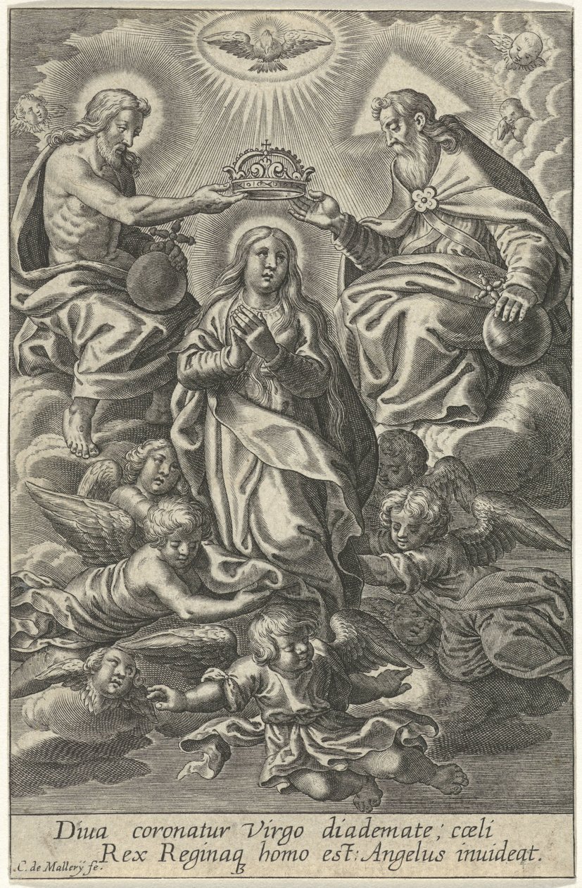 Coroação de Maria de Karel van Mallery