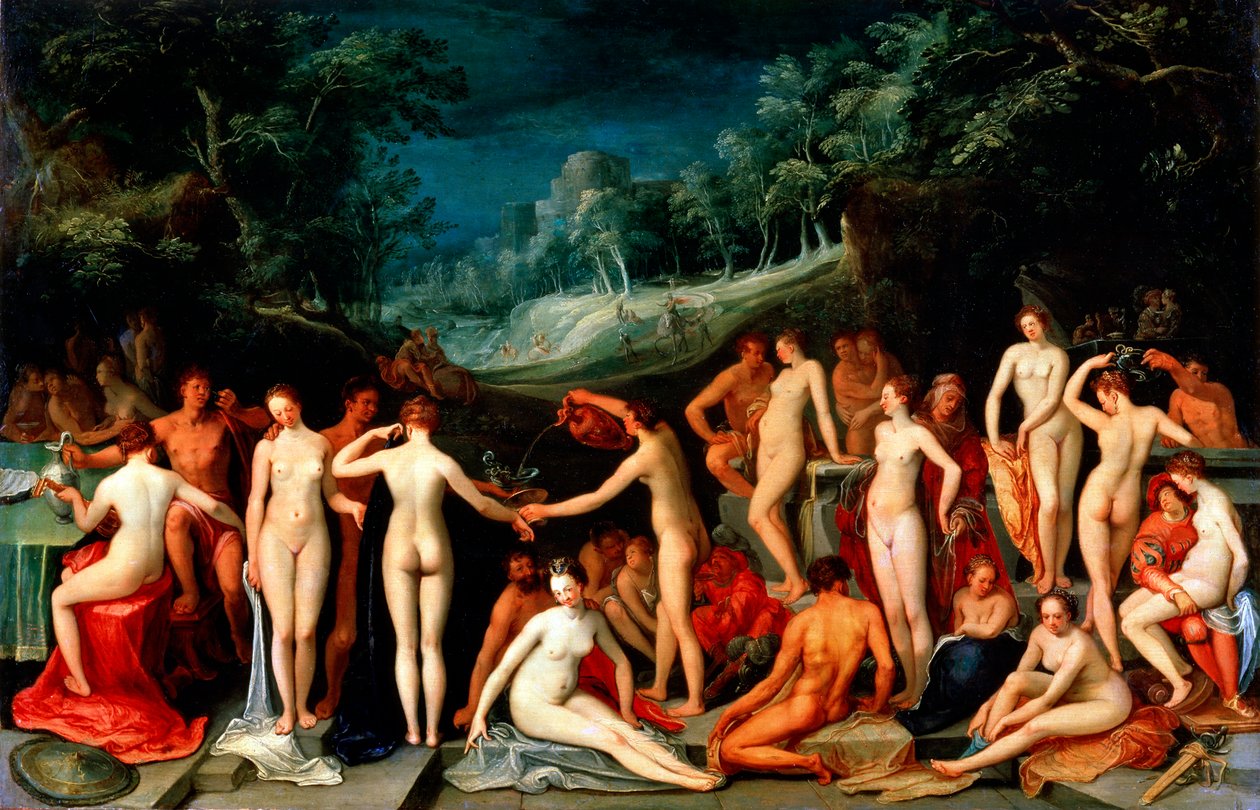O Jardim do Amor, 1602 de Karel van Mander I