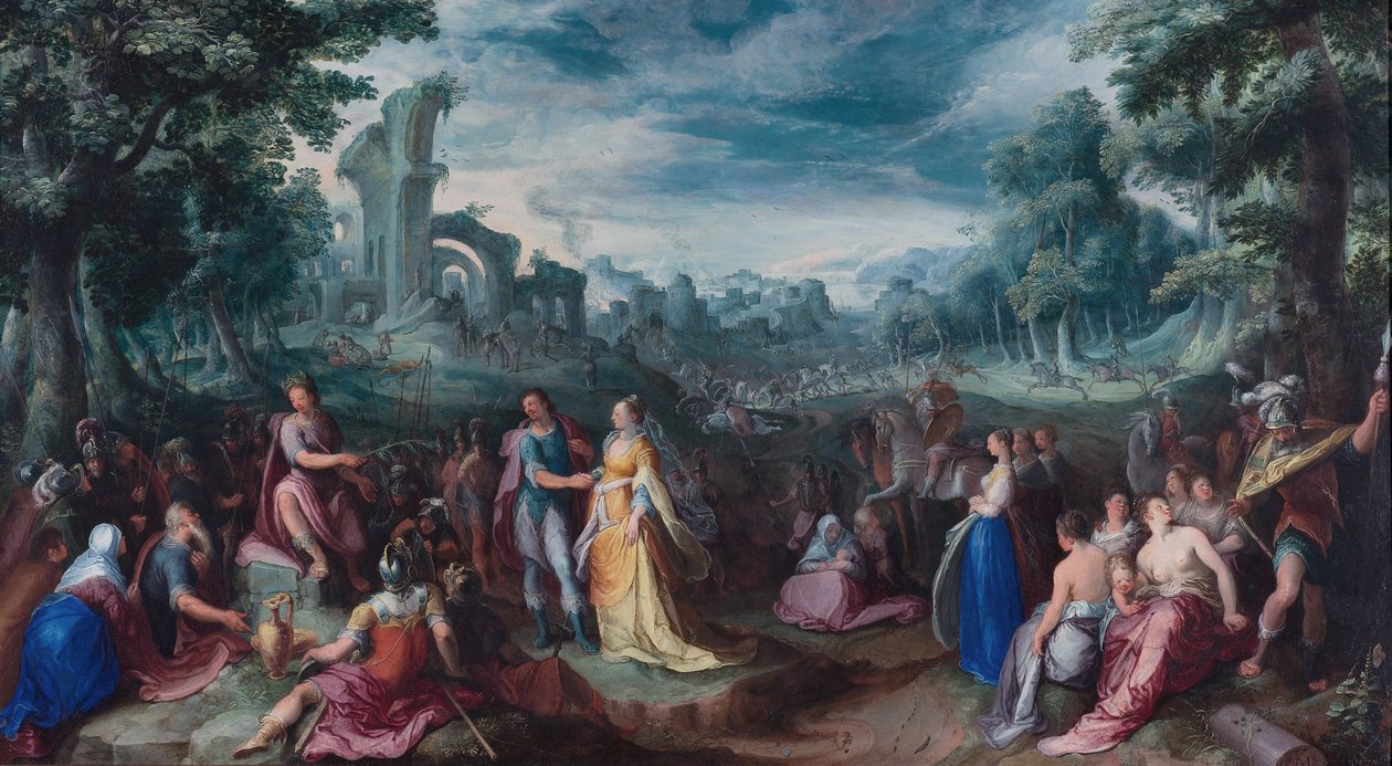 A continência de Cipião de Karel van Mander the Elder