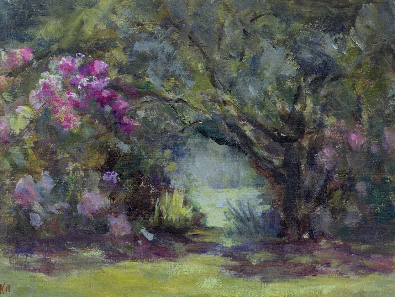 Jardim em Curanilahue, Chile, 1998 de Karen Armitage