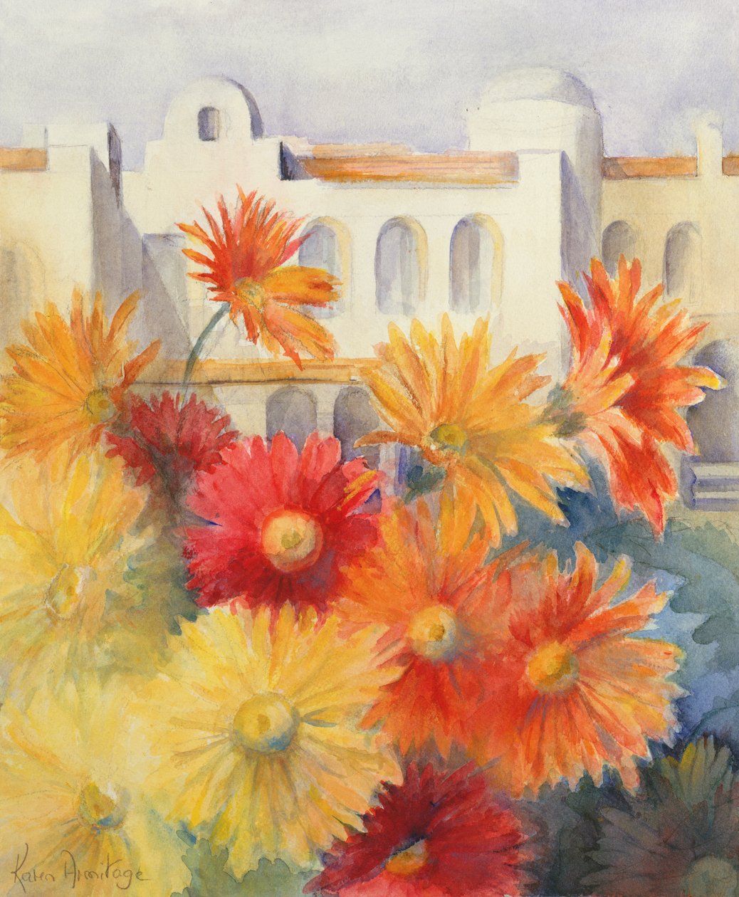 Gerberas de Karen Armitage