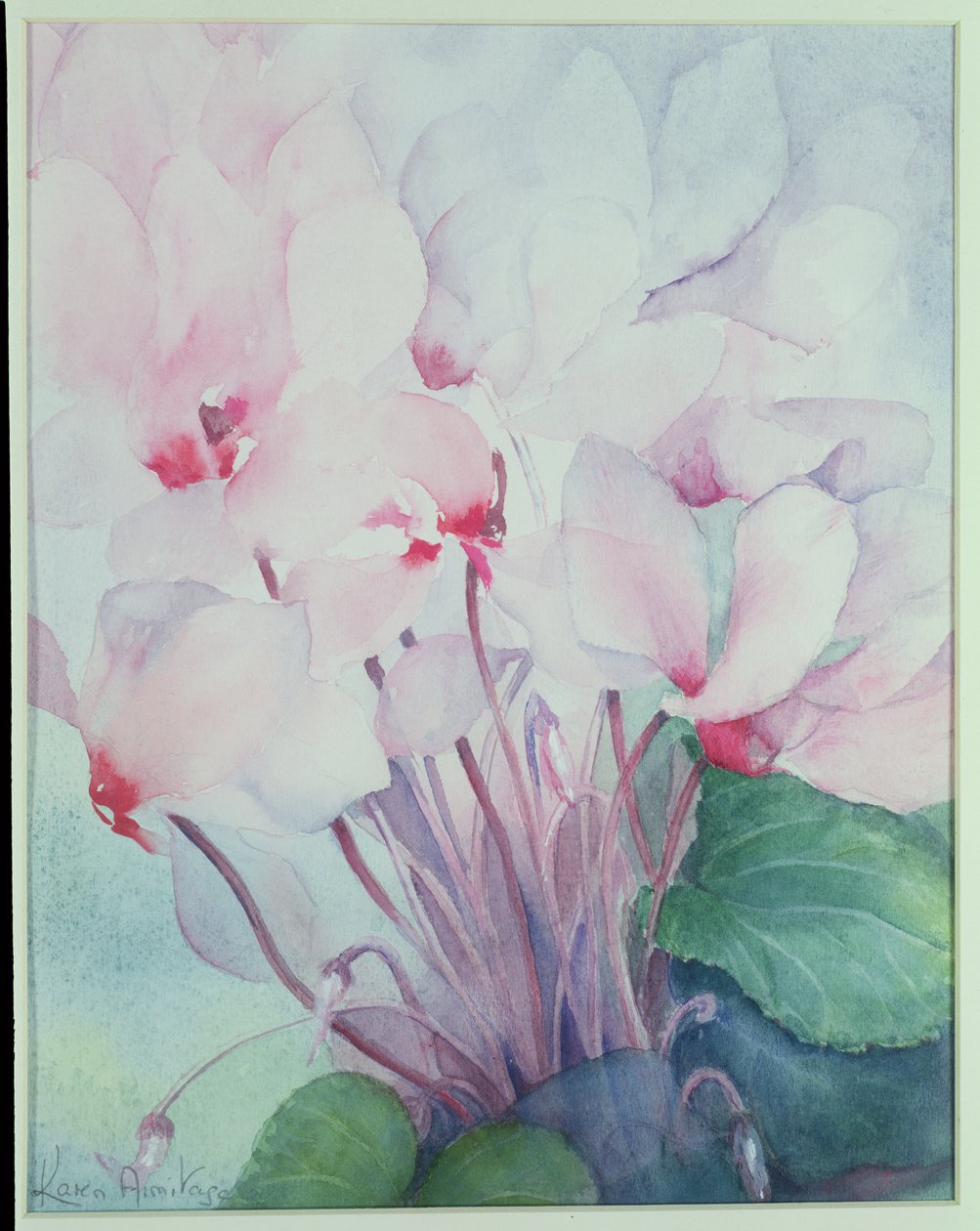 Ciclâmen rosa, Victoria de Karen Armitage