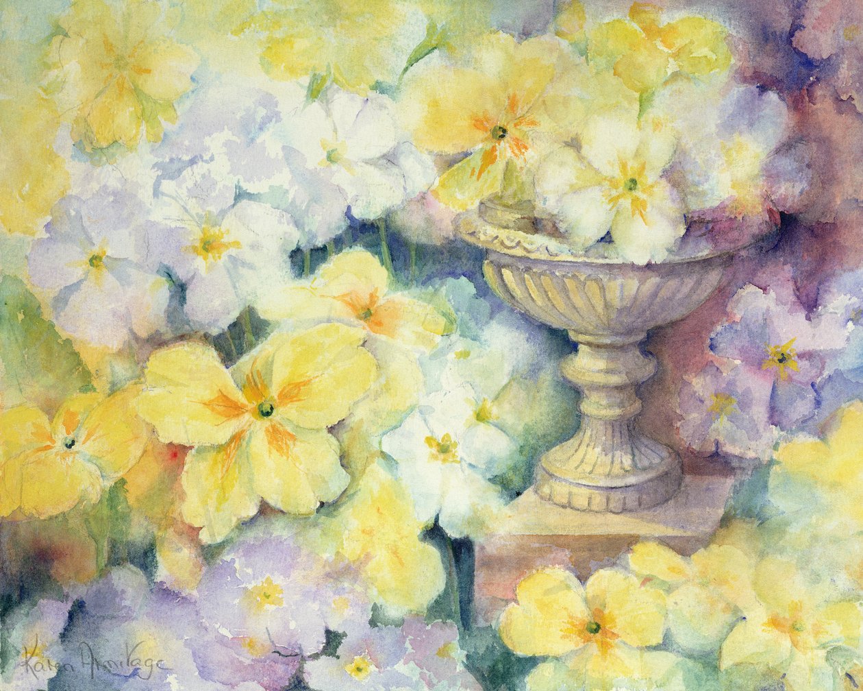 Polyanthus em Hurst de Karen Armitage