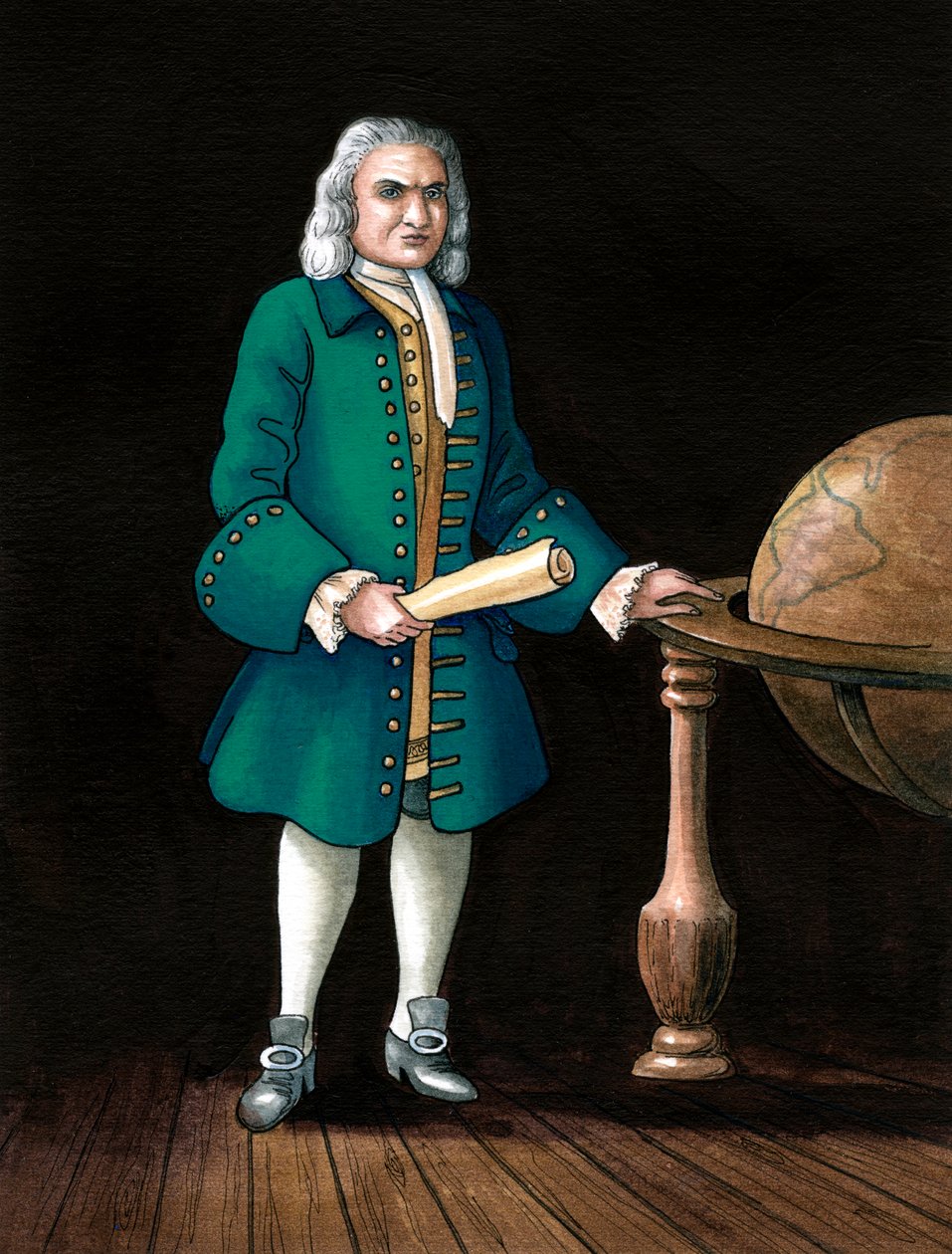 Capitão William Kidd, corsário, 1645-1701 de Karen Humpage