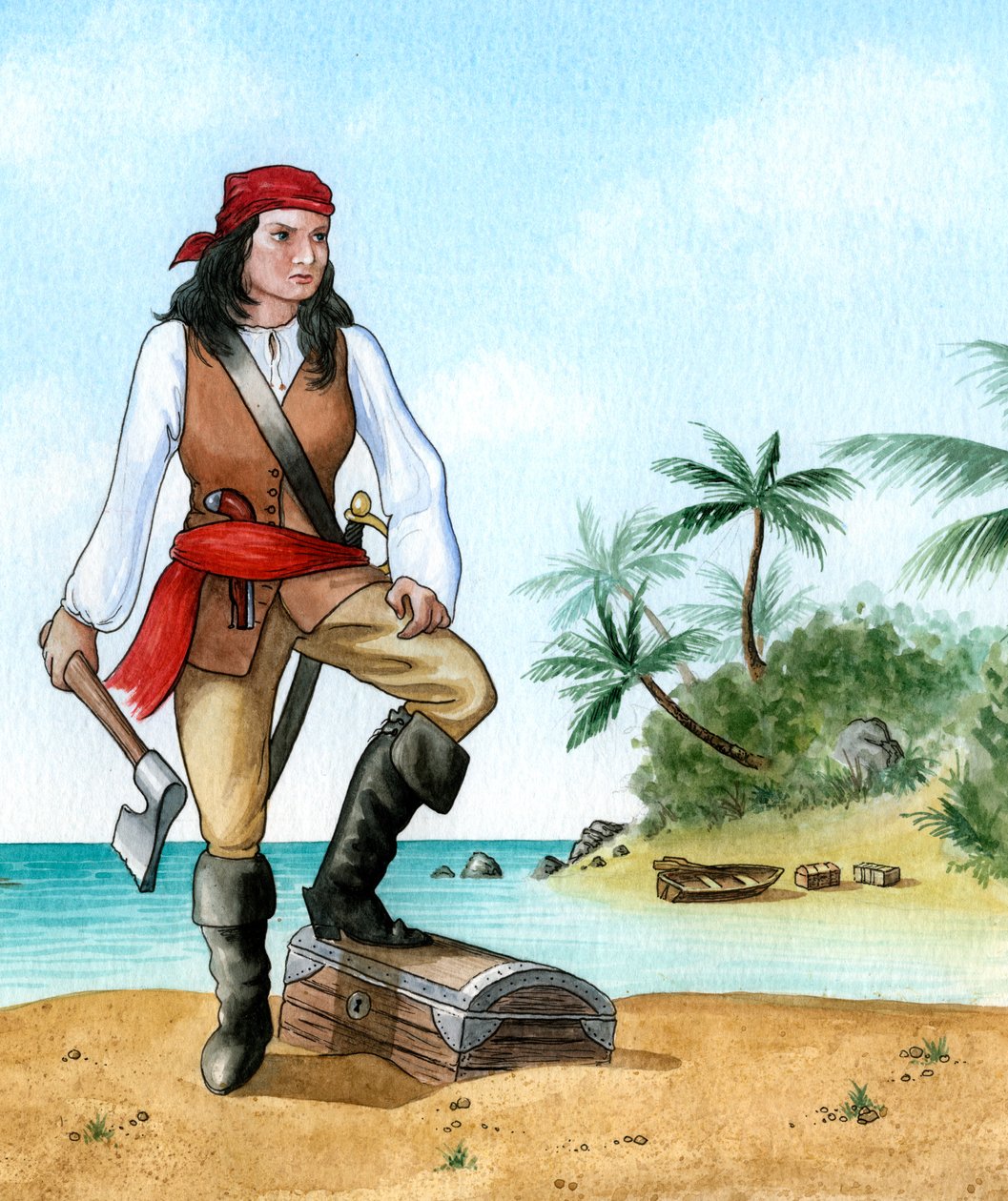 Mary Read, 1690-1720, British Pirates Mate de Karen Humpage