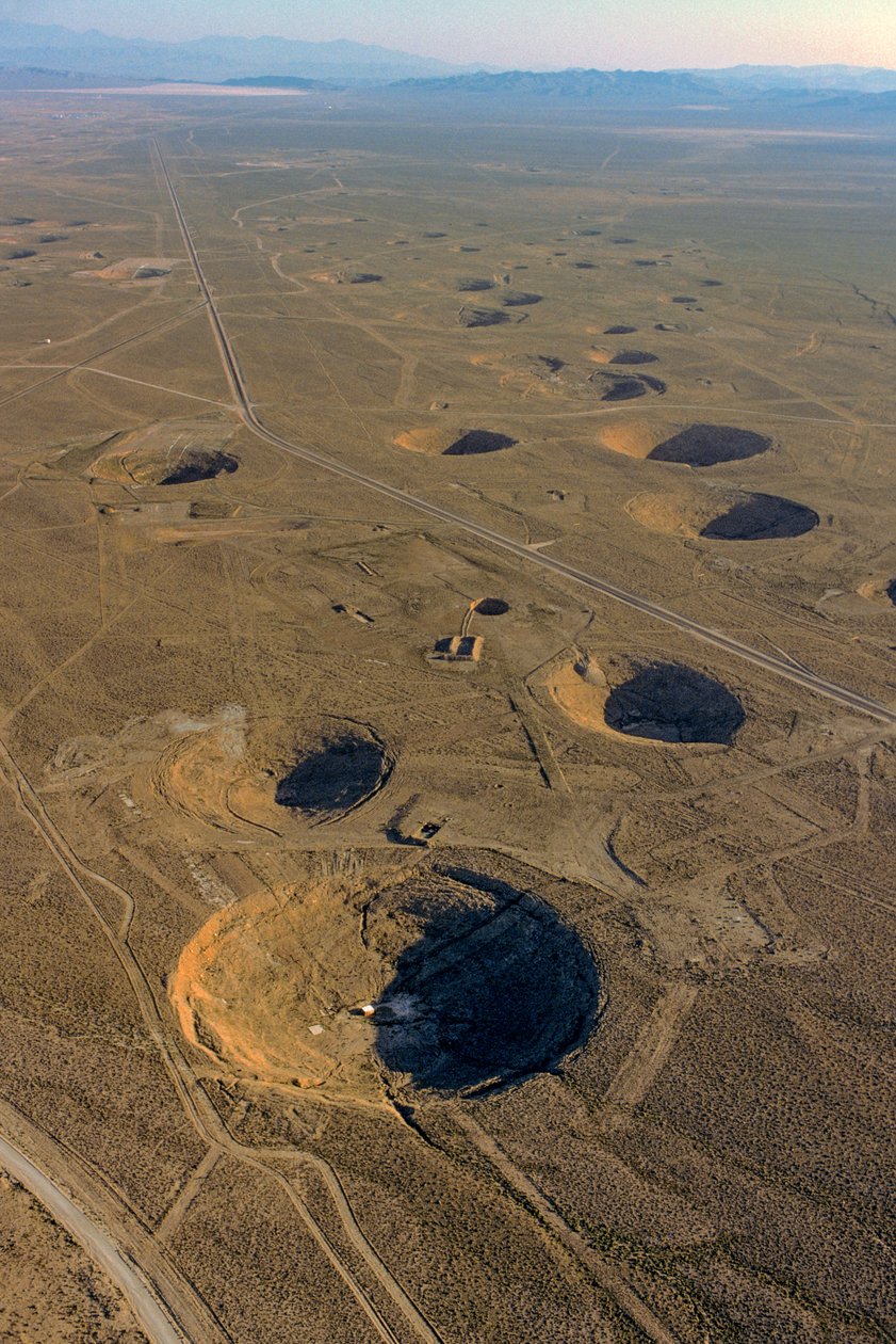 Local de proibição de testes nucleares no Nevada de Karen Kasmauski