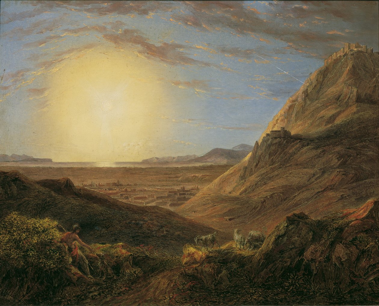 Atenas depois do nascer do sol de Karl Agricola
