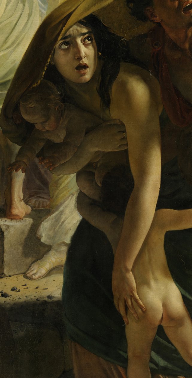 O último dia de Pompéia (detalhe) de Karl Pavlovich Bryullov