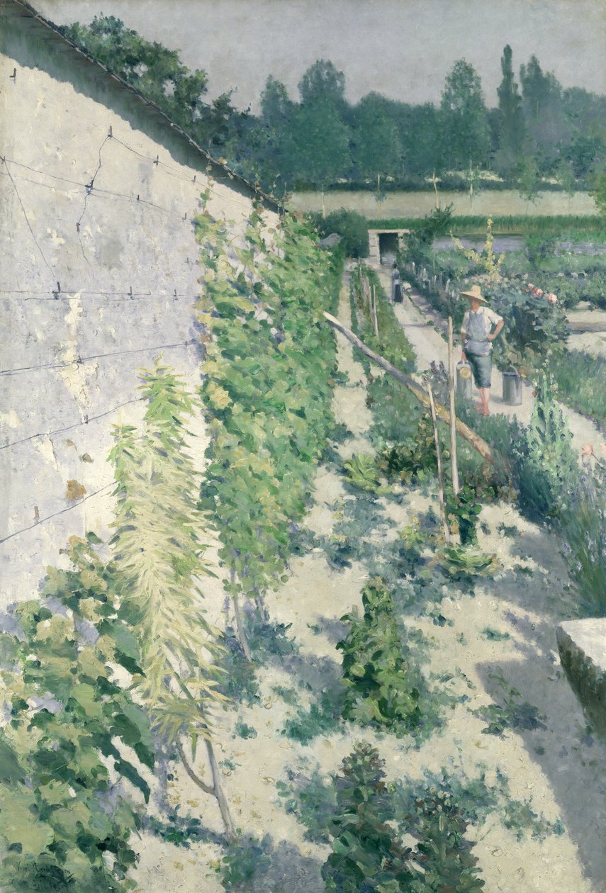 Jardim em Grez, 1884 de Karl Fredrick Nordstrom