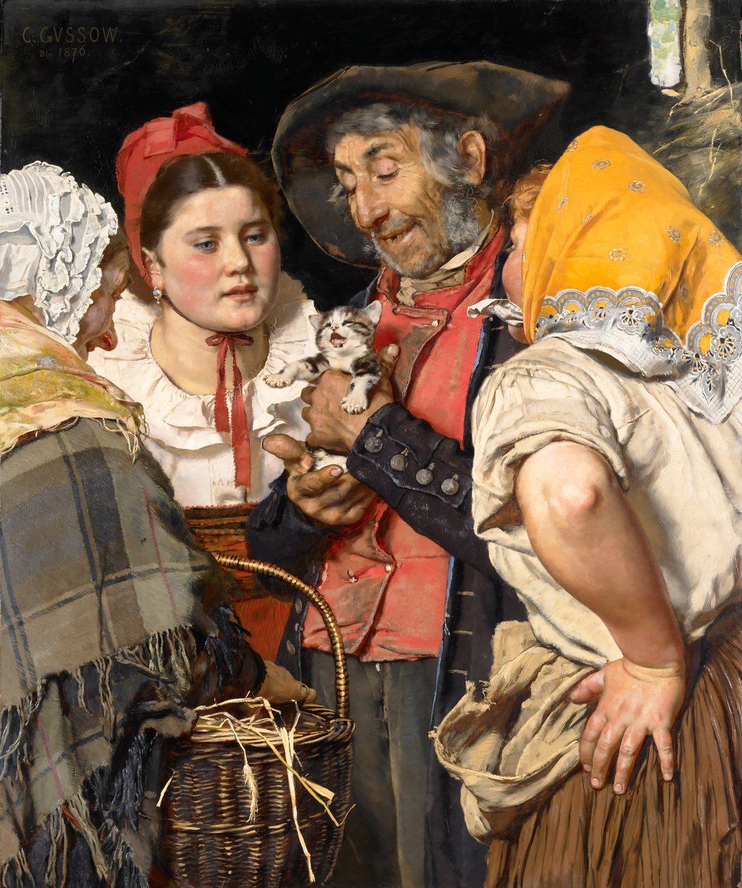 Velho Mans Treasure (O Gatinho) de Karl Gussow