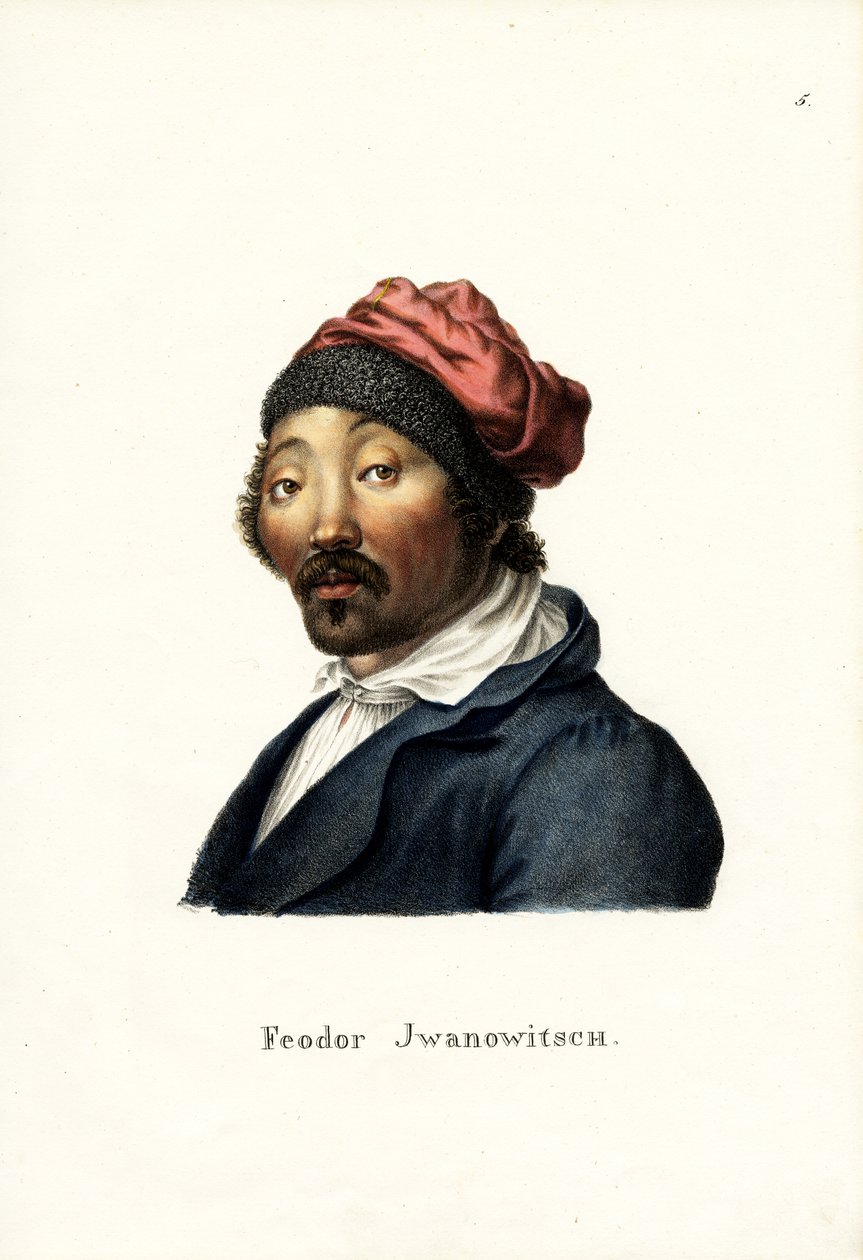 Feodor Iwanowitsch, 1824 de Karl Joseph Brodtmann