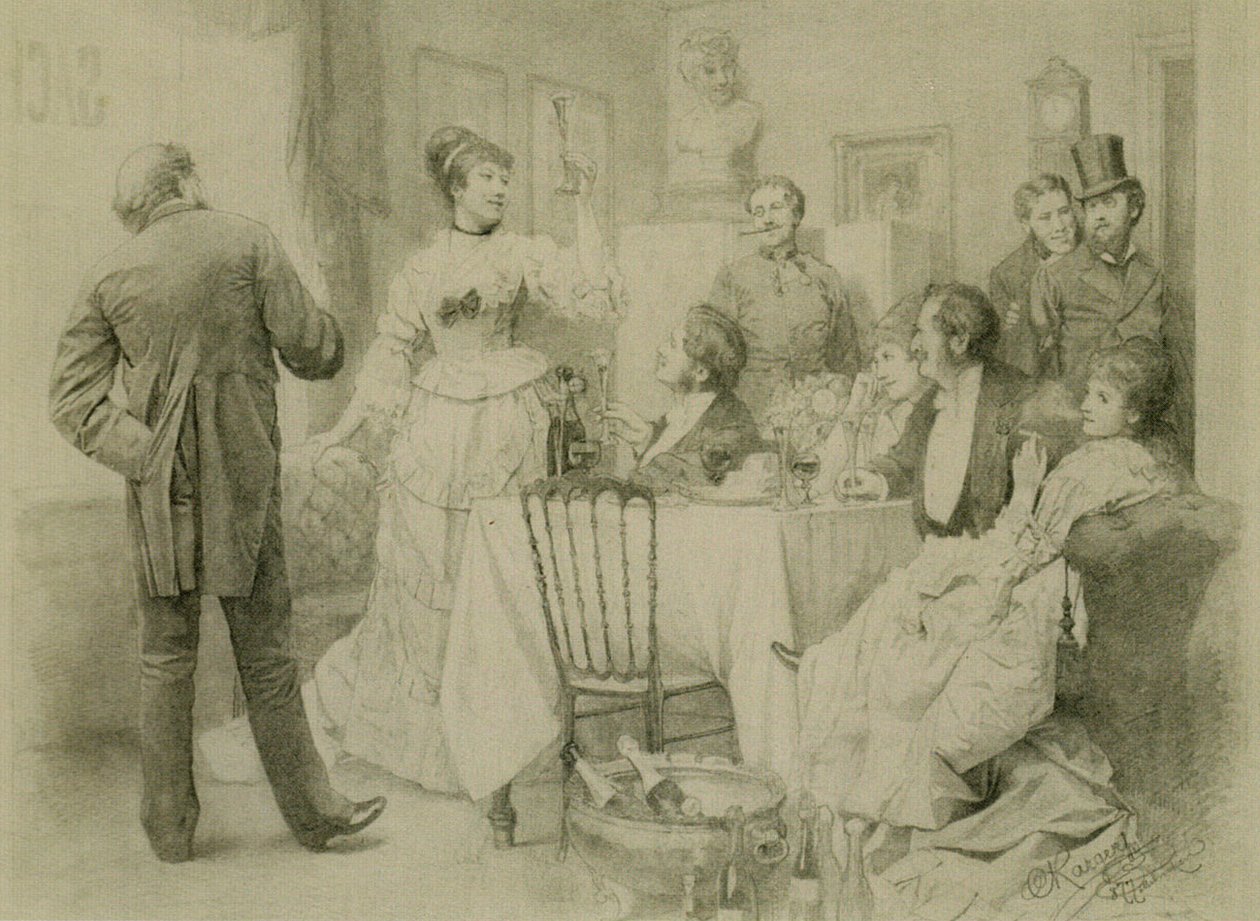 Champagnisieren no Sacher de Karl Karger