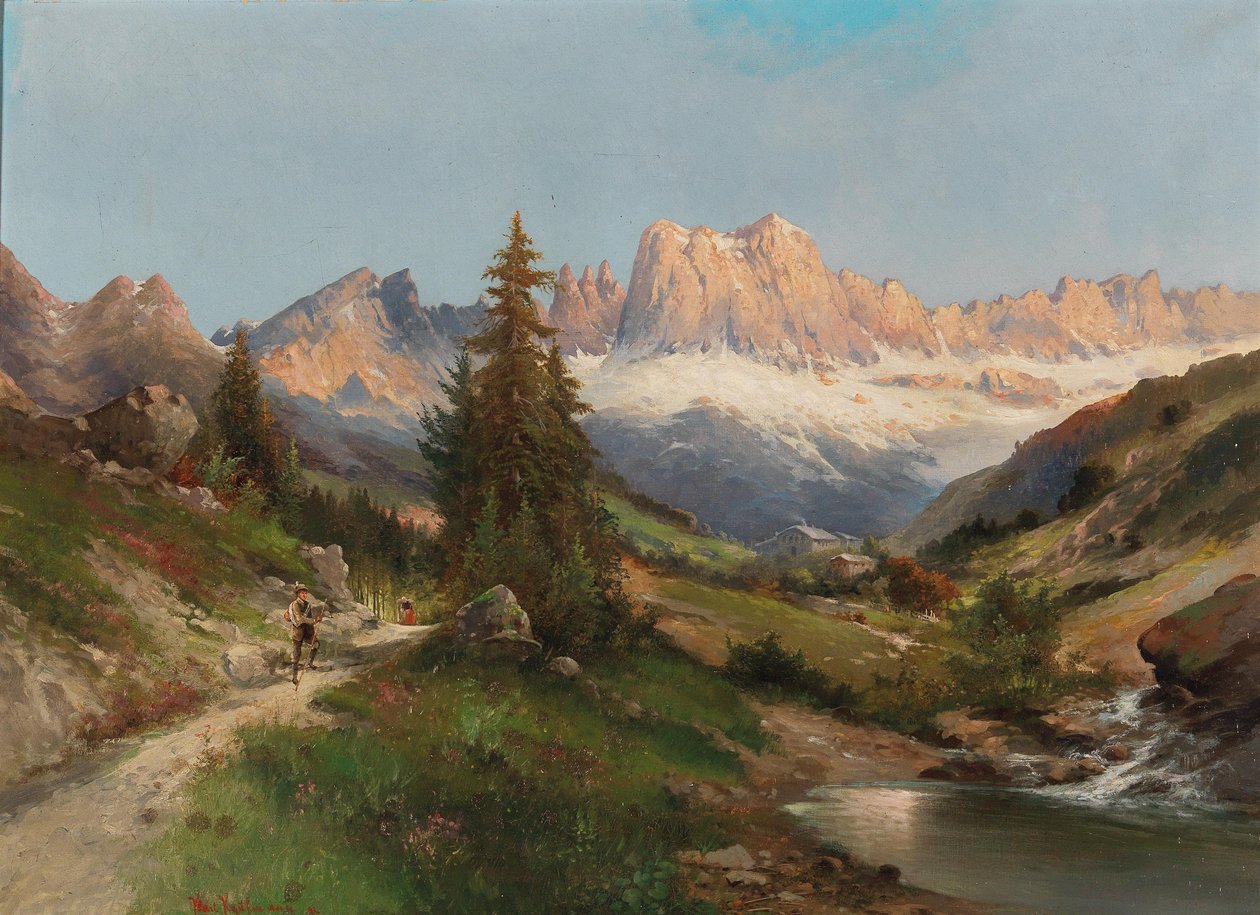 Nas Dolomitas de Karl Kaufmann