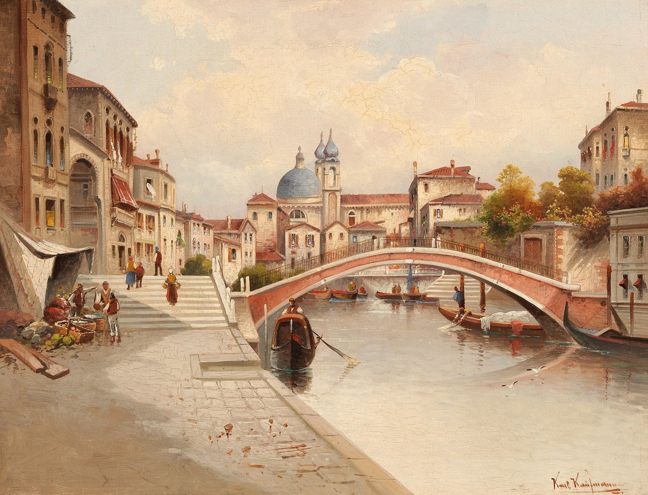 Motivo veneziano de Karl Kaufmann