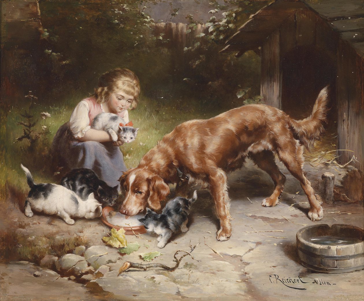 Dinnerparty de Karl Reichert