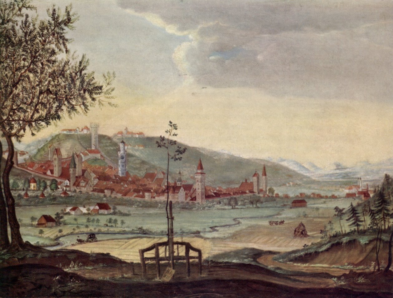 Ravensburg do noroeste de Karl von Herrich