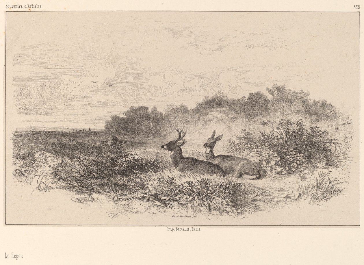 Le Repos de Karl Bodmer
