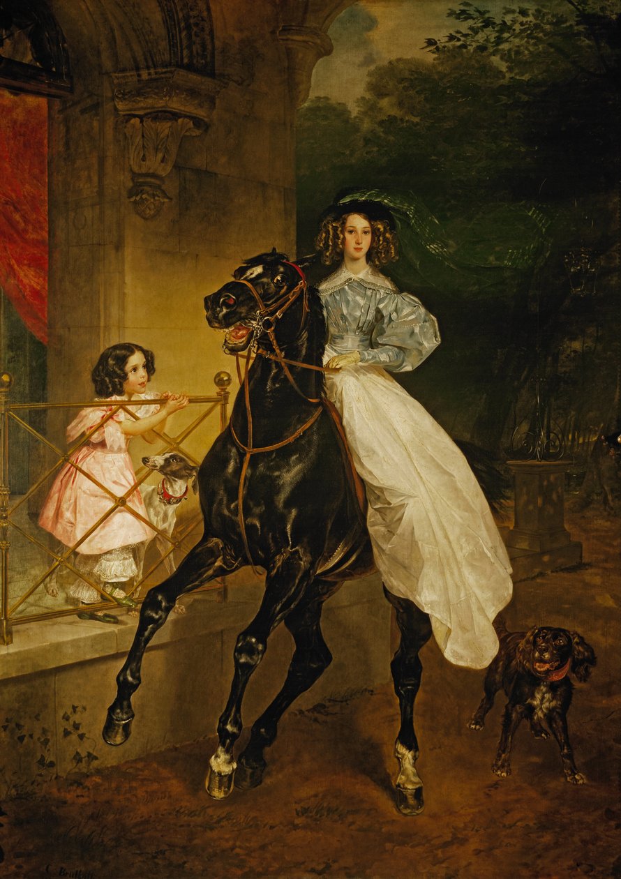 Russo: "A Rider" A Rider de Karl Bryullov