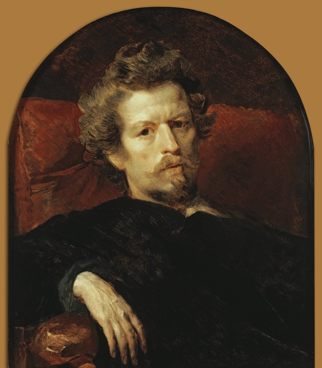 Russo: "Autorretrato" Autorretrato de Karl Bryullov