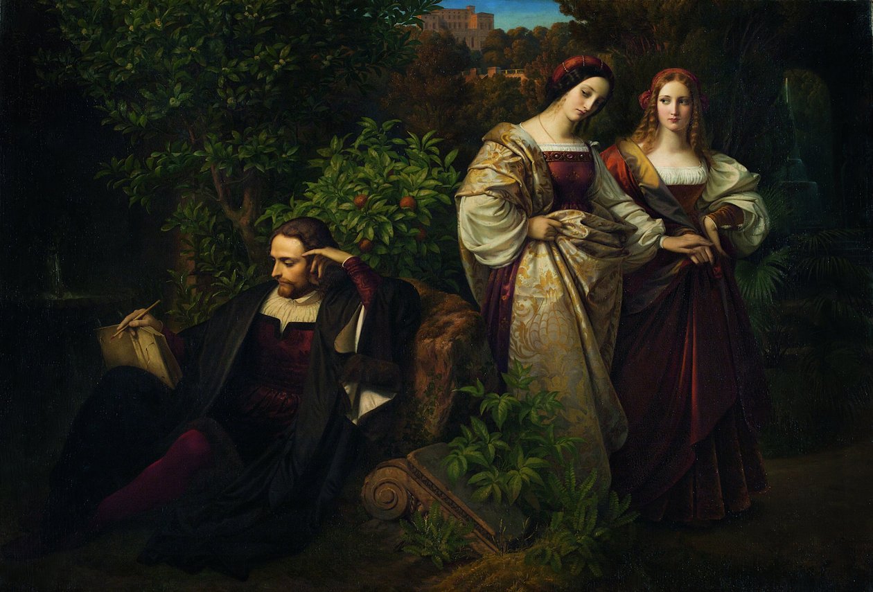 Torquato Tasso e as Duas Leonores de Karl Ferdinand Sohn